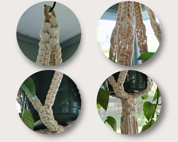 Delphinia Macrame Plant Hanger PDF Pattern