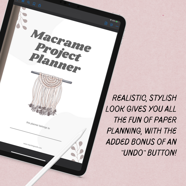 Macrame Project Planner - Digital & Printable 2 Pack!