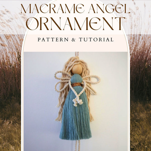 Merry Macrame Christmas Collection | 17 Ornament Patterns & Wall Hangings