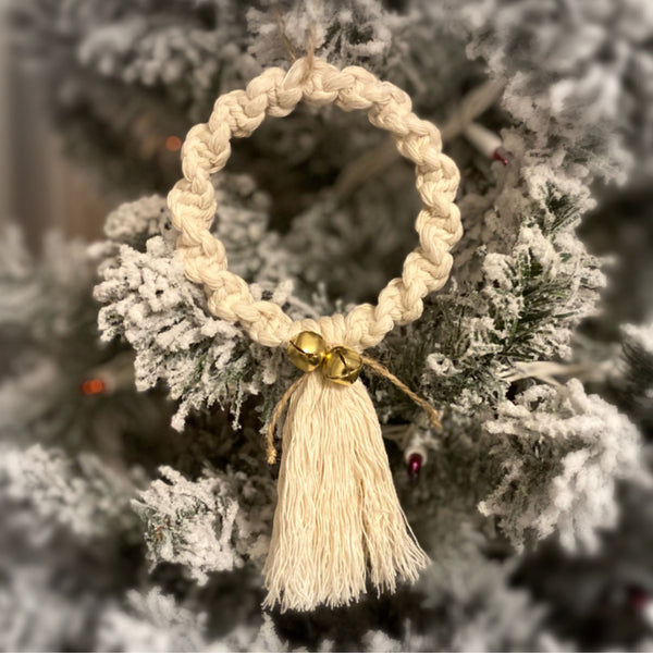 Merry Macrame Christmas Collection | 17 Ornament Patterns & Wall Hangings