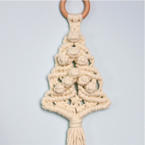 Merry Macrame Christmas Collection | 17 Ornament Patterns & Wall Hangings