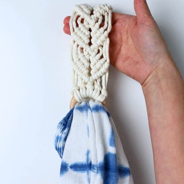 Macrame Towel Hanger Pattern | Towel Holder *DIGITAL PDF PATTERN*