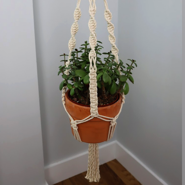 Classic Macrame Plant Hanger PDF Pattern