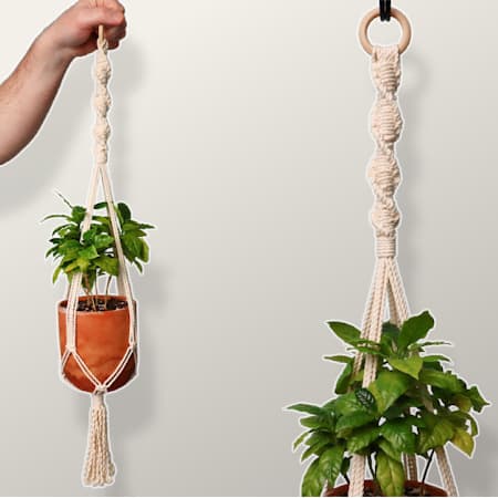 5 Macrame Plant Hanger Patterns Bundle