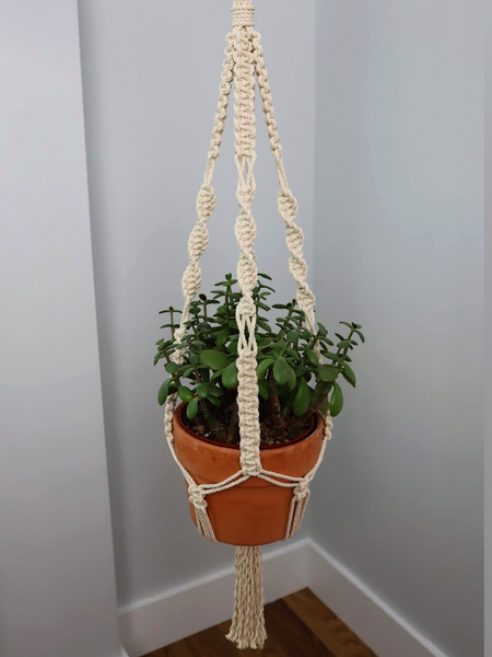 Classic Macrame Plant Hanger PDF Pattern