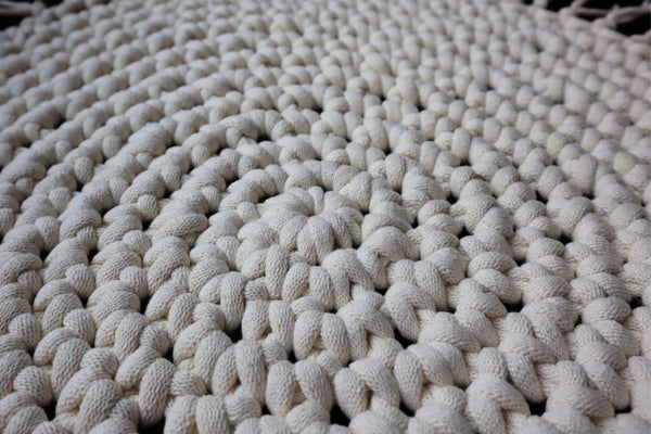 Chunky Round Crochet Rug Pattern